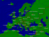Europa (Typ 1) Städte + Grenzen 1600x1200